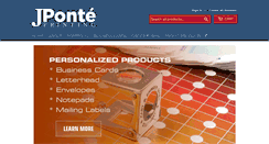 Desktop Screenshot of jponteprinting.com